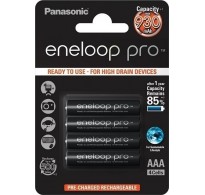 Μπαταρίες Επαναφορτιζόμενες Panasonic Eneloop Pro AAA 930 mAhBK-4HCDE/4BE